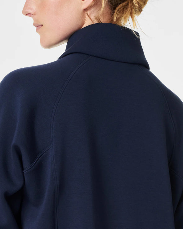 Spanx AE Half Zip - Navy