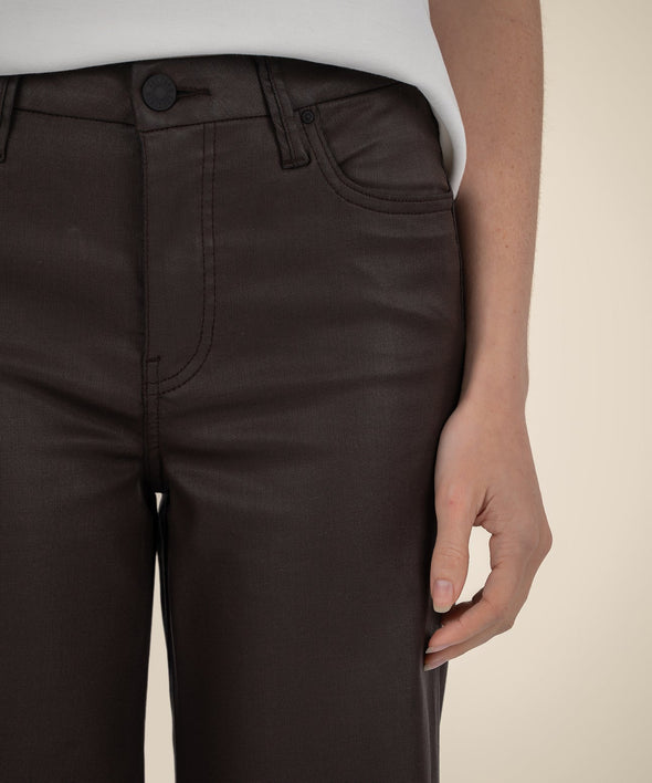 Meg Wide Leg in Chocolate