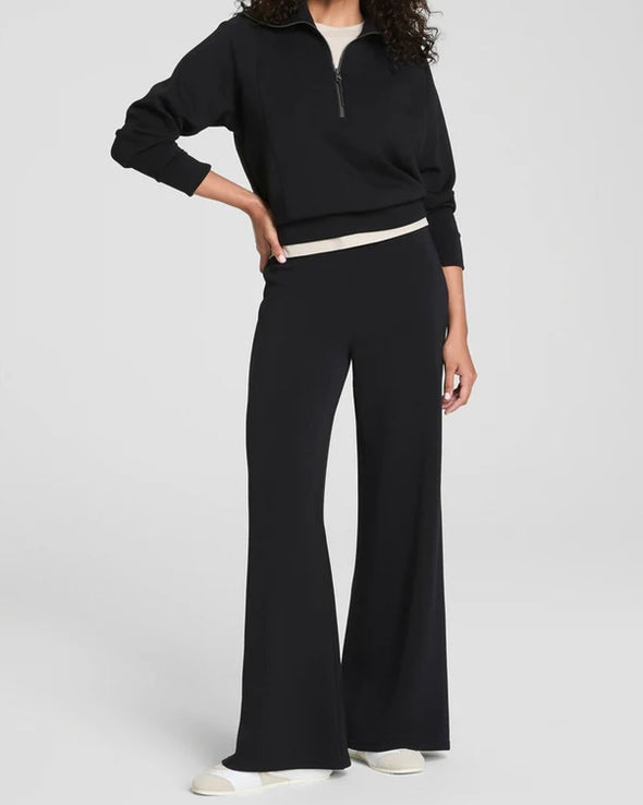 Spanx AE Half Zip - Black