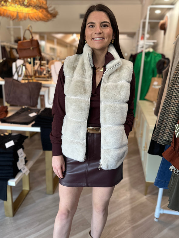 Clara Fur Vest