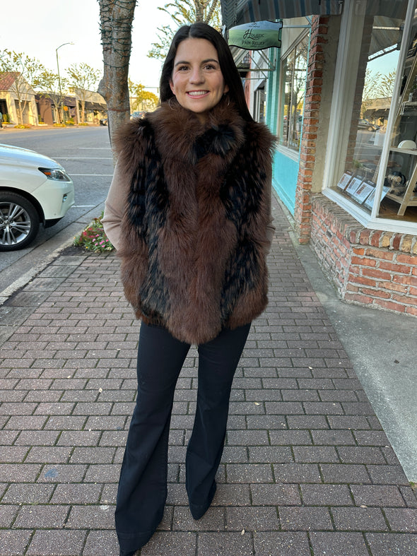 Jaqueline Fur Vest