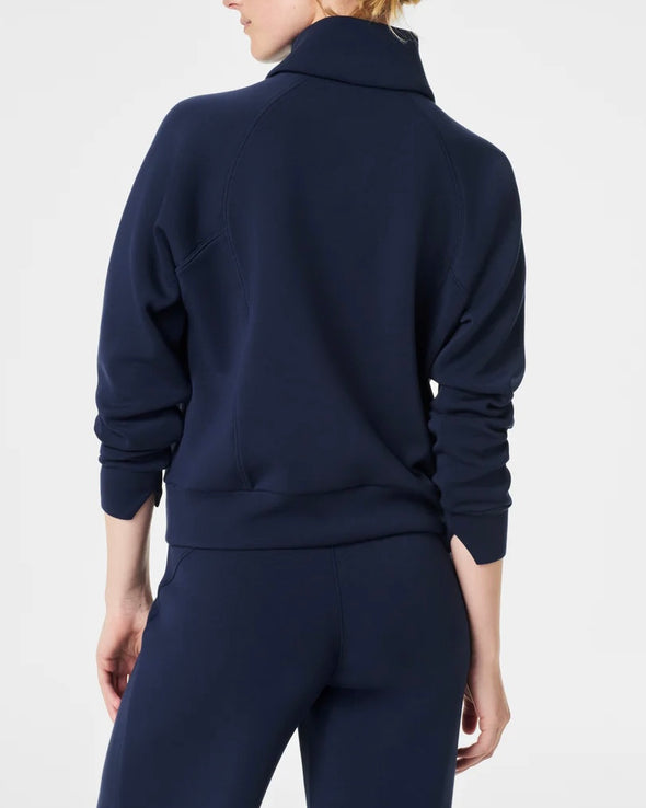 Spanx AE Half Zip - Navy