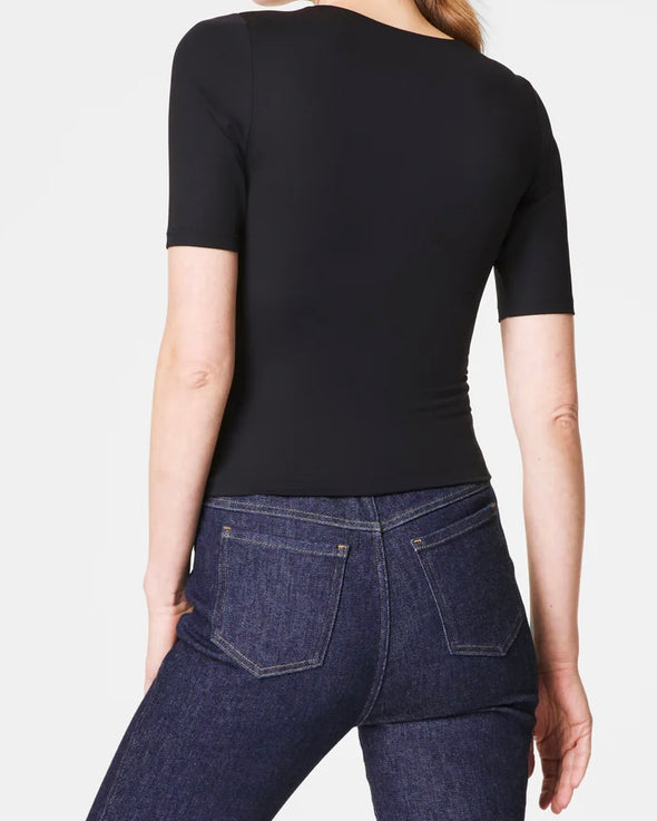 Spanx Smoothing VNeck Top
