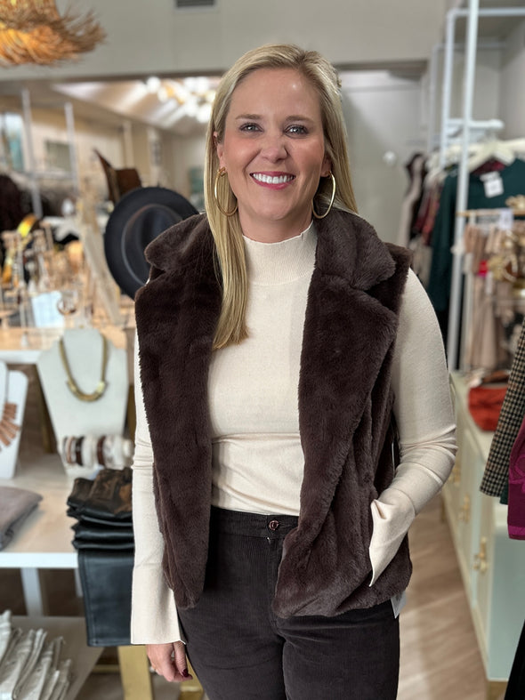 Everly Fur Vest