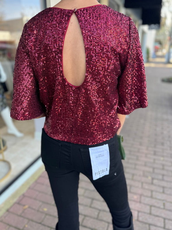 Wanderlust Blouse Red