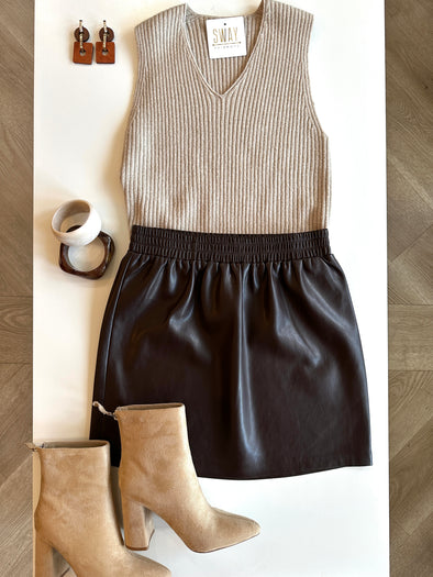 Cleveland Sleeveless Sweater