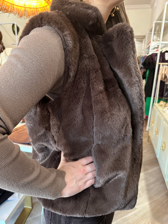 Everly Fur Vest