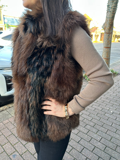 Jaqueline Fur Vest