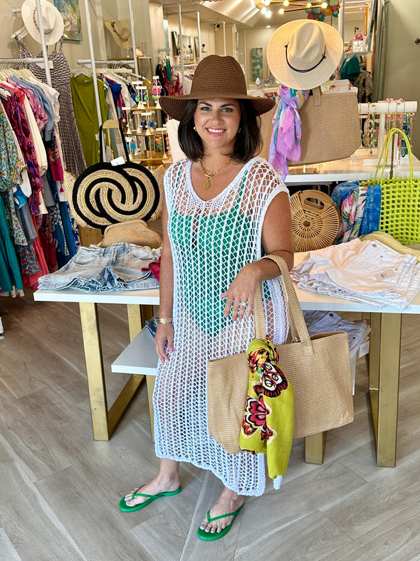 Kathleen Crochet Coverup