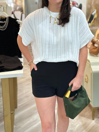 Black Adele Shorts