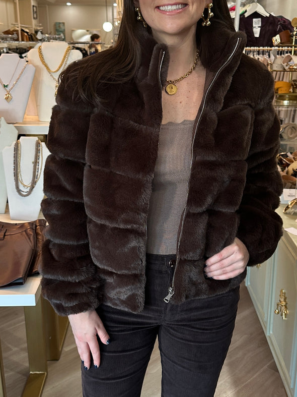 Stevie Fur Jacket
