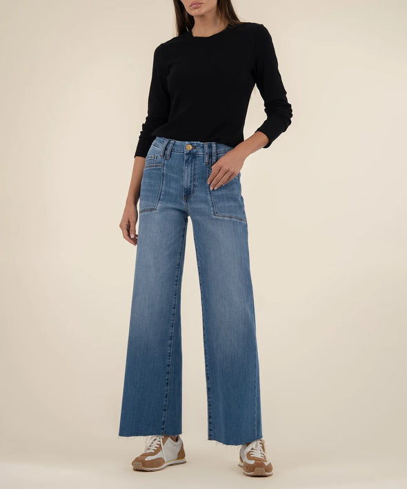 Meg Wide Leg In Earn
