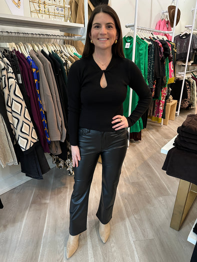 Tara Keyhole Sweater