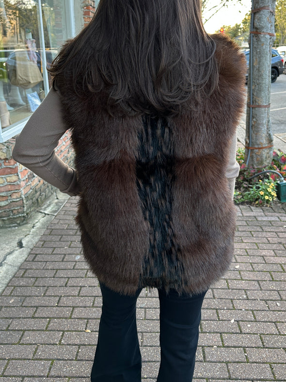 Jaqueline Fur Vest