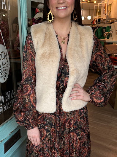 Randall Fur Vest