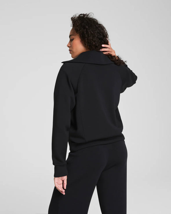 Spanx AE Half Zip - Black