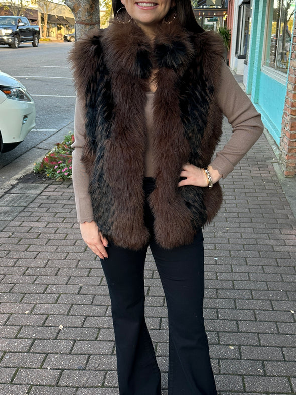 Jaqueline Fur Vest