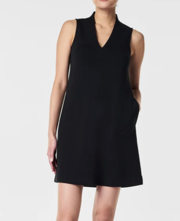 SPANX® AirEssentials V-Neck Mini Dress