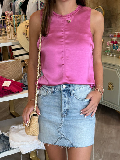 Eden Top in Fuchsia