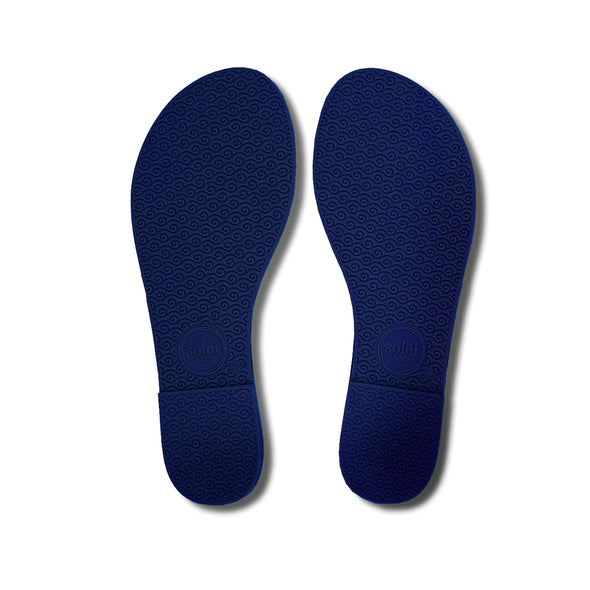 Solei Sea Flops - Navy Patent