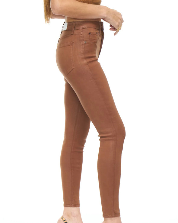 Aline in Coated Cognac